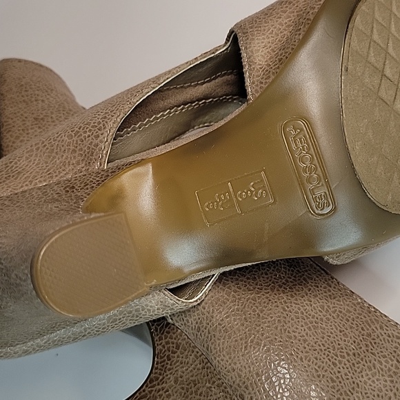 Aerosoles Women Pumps sz 8 Comfort Shoes Heel Peep Toe Dancing peep toe New* - Picture 6 of 10